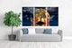 Картина модульна Art Dekors Місяць 53х100 см ART-128 3A - изображение 2