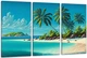 Картина модульна Art Dekors Пляж 53х100 см ART-163 3A - изображение 1