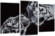Картина модульна Art Dekors Поцілунок тигра 70x130 см Art-568 3 - зображення 1