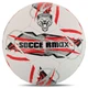 Мяч футбольный профессиональный №5 SOCCERMAX FB-4165 (PU, белый-красный) - изображение 1