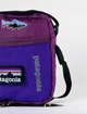 Водонепроникна сумка через плече зі зйомним патчем Patagonia у фіолетовому кольорі. - зображення 5