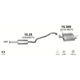 Резонатор Nissan Almera 1.5/1.8 Polmostrow (15.25) (851525) - зображення 2