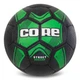 Мяч для уличного футбола №5 покрытие вспененная резина сшит вручную CORE STREET SOCCER FB-7942 №5 Черный-зеленый - изображение 1