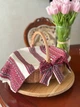 Корзинка для кулича плетеная 35×29 см / пасхальная корзиночка с вышитым полотенцем та бантиком на ручке / корзина для освящения яиц пасхи украинское производство - изображение 3