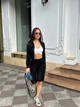 Жіночий велюровий костюм (кофта+шорти) Uaclothes 42-44 Чорний (like37284-177161349) - изображение 1