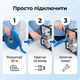Шланг плоский 20м 1 1/2" (38 мм) 1бар для полива сада газона мотопомпы з хомутом напорный ПВХ синий - изображение 8