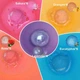 Набір бомбочок для ванни 30 шт лаванда з ефірними оліями міні bath bombs подарунковий набір для релаксу - зображення 5