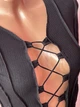 Боді жіноче зі шнурівкою на грудях та відкритими стегнами Honey Fashion Accessories чорний (10-67) S/M - изображение 2