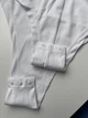 Базове боді-майка в рубчик з акцентною блискавкою Honey Fashion Accessories білий (10-66) S/M - изображение 5