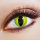 Лінзи кольорові без діоптрій зелені Draron eyes - зображення 5