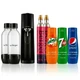 Набір Сифон Sodastream Terra Чорний + Два Балона Berger Quick Connect CO2 + Дві Пляшки Berger 1L +Три Хітові Сиропи - зображення 1