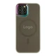 Чохол AG-Glass Chrome Camera with Magsafe для iPhone 12 Pro Max Grey - изображение 1