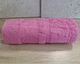Турецкое бамбуковое махровое полотенце Zeron 70х140 Bamboo Pink - изображение 2