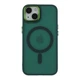 Протиударний Чохол TPU+PC Space Magnetic Color with Magsafe для iPhone 14 Green - зображення 1