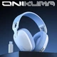 Навушники бездротові ONIKUMA B2 Wireless Headset, 2 режими (Bluetooth/провідні) білі - зображення 8
