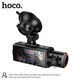 Видеорегистратор HOCO Mundial three-screen simultaneous display driving recorder DI61 (wifi version) |720p/480p+480p rear, 3.16"| Black - изображение 6