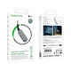 Bluetooth FM трансмиттер Borofone Clear way AUX BT audio receiver/transmitter BC51 Grey - изображение 9