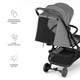 Прогулянкова коляска Kinderkraft Pilot 2 Midnight Black, 5902533927043 - зображення 4