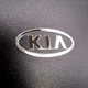 Эмблема Kia в салон авто (хром, глянец) 2,0*1,0 см - изображение 1