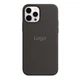 Чохол Silicone Case with MagSafe для iPhone 12 Pro Max Black - изображение 1