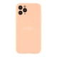 Чохол Silicone Case Full Size with Frame для iPhone 11 Pro 67.Grapefruit - изображение 1