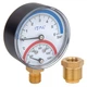 Термоманометр радиальный ITAL Ø63мм 1/4"+1/2" 120ºC 6 бар (PM-IT0013) - изображение 2