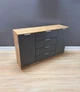 Комод Standart 4+2 Дуб Аппалачі/Антрацит 1254x800x345 мм. - изображение 2