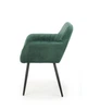 Стілець для кухні та вітальні Halmar K429 Темно-зелений (V-CH-K/429-KR-C.ZIELONY) (5905248103269) - зображення 4