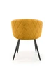 Krzesło do kuchni i salonu Halmar Krzesło K430 Musztardowe (V-CH-K/430-KR-MUSZTARDOWY) (5905248103382) - obraz 4