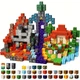 Магнітний конструктор Minecraft Magnetic World Фортеця 500 деталей - изображение 1