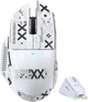 Бездротова миша ATTACK SHARK V6 White з док-станцією, 65g, 25000DPI, PAW3311, Bluetooth + 2,4G/кабель - изображение 10
