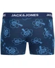 Набор трусов-боксеров мужских 3шт. Jack&Jones Anthony 12298171PBL M синих (5715869175121) - изображение 3