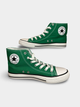 Жіночі кеди високі з вишивкою Converse All Star зелені 36 - зображення 4