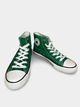 Жіночі кеди високі з вишивкою Converse All Star зелені 36 - зображення 6