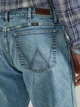 Джинсы Wrangler Slim Straight Jeans Color: Blue - Light - Acid Wash 112342566 W38 L32 - изображение 4