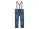 Джинси Slim Fit з підтяжками для хлопчика Lupilu LYCRA® 458367 122 см (6-7 years) синій - зображення 1