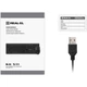 Комплект (клавіатура, миша) REAL-EL Kit 511 Black (EL123100052) 324149 - зображення 11