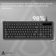 Клавиатура Ajazz AF98 Black USB-C Black (AF98-B) - изображение 6