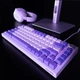Клавіатура Proove Gaming Coupe (Ukraine Layout) White Purple - зображення 7