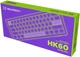 Клавіатура Hator Hellyberry HK60 Wireless White-Violet - зображення 7