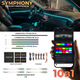 Динамическая 10в1 Контурная Ambient подсветка салона авто Symphony - изображение 1