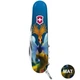Швейцарский складной нож 91мм Victorinox CAMPER DESIGN Фантастическая птичка 1.3613.3.R2100pk - изображение 5