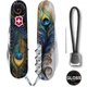 Швейцарский складной нож 91мм Victorinox HUNTSMAN DESIGN Удивительное перо 1.3713.3.R2120pk - изображение 3