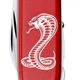 Швейцарський складаний ніж 91мм Victorinox HUNTSMAN ZODIAC Могутня кобра 1.3713.Z4340u - зображення 2