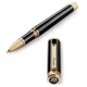 Ручка роллерная Montegrappa ZERO Black GT RB ISZEIRIY - изображение 3