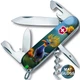 Швейцарский складной нож 91мм Victorinox SPARTAN DESIGN Райская синяя птичка 1.3603.3.R2090pk - изображение 2