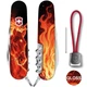 Швейцарский складной нож 91мм Victorinox SPARTAN ZODIAC Красный огненный конь 1.3603.Z5200pk - изображение 3