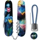 Швейцарский складной нож 91мм Victorinox CAMPER DESIGN Голубо-желтый ирис 1.3613.3.R2060pk - изображение 3