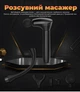 Массажный пистолет перкуссионный ручной Darius DRS-8000TR с длинной ручкой, 10 мм, 5 скоростей, 4 насадки - изображение 7
