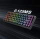 Ігрова бездротова механічна клавіатура Onikuma G-67X з RGB підсвіткою, 3 режими підключення, акумуляторна, геймерська, для ПК - зображення 10